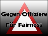 Gengen Offiziere für Fairnes!